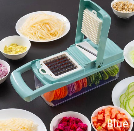 Multifunctional Vegetable Cutter Home Kitchen Slicing and Dicing Fruit Artifact