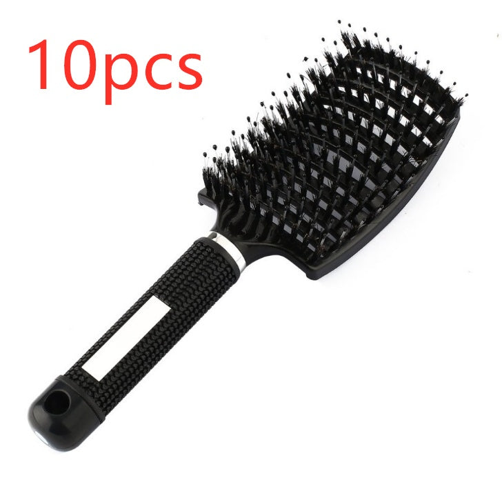 Womens Detangler Hair Brush Bristle Nylon Scalp Massage Teaser