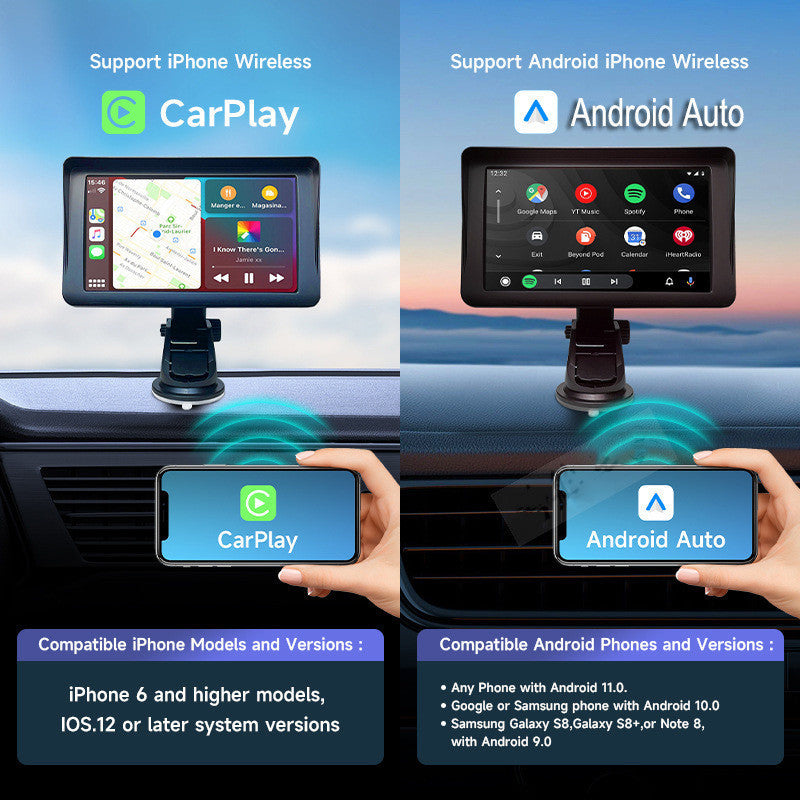 Car Smart Screen Wireless, Auto Mobile Phone Projection Screen Navigation