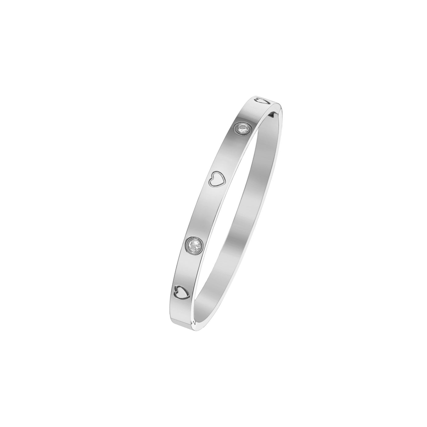 Diamond Stainless Steel Bracelet