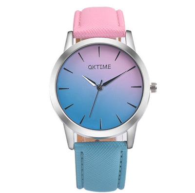 Casual Retro Rainbow Design Watch