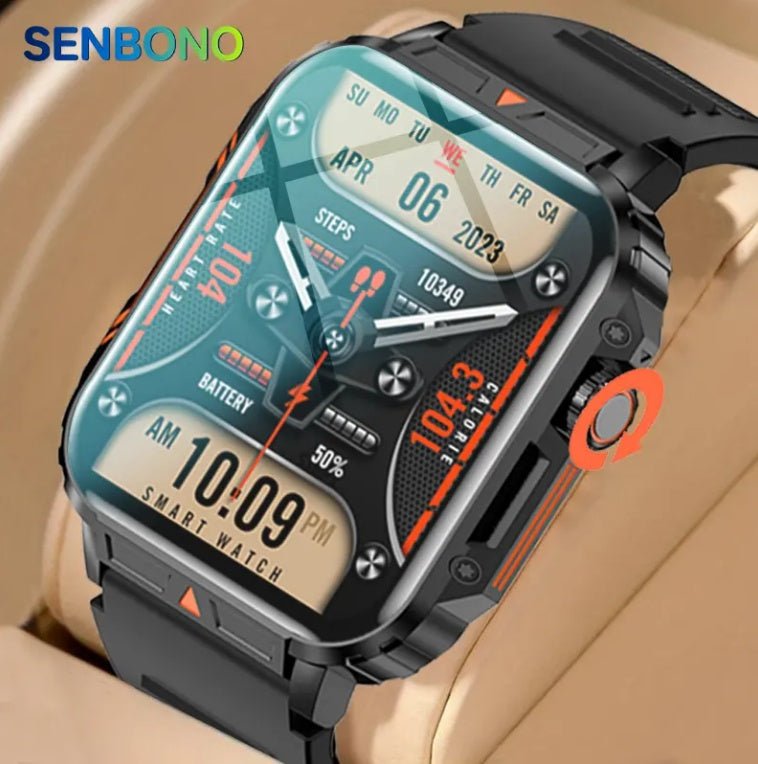 Outdoor Sports Square Smartwatch