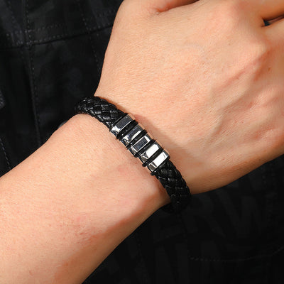 Multi-layer Leather Woven Bracelet