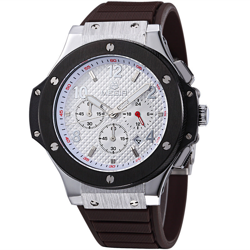 Luxury Quartz Military Chronograph Sports Watch