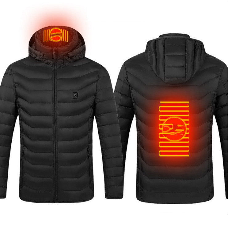 New Heated Jacket Coat USB Electric Jacket