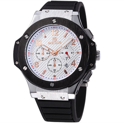 Luxury Quartz Military Chronograph Sports Watch