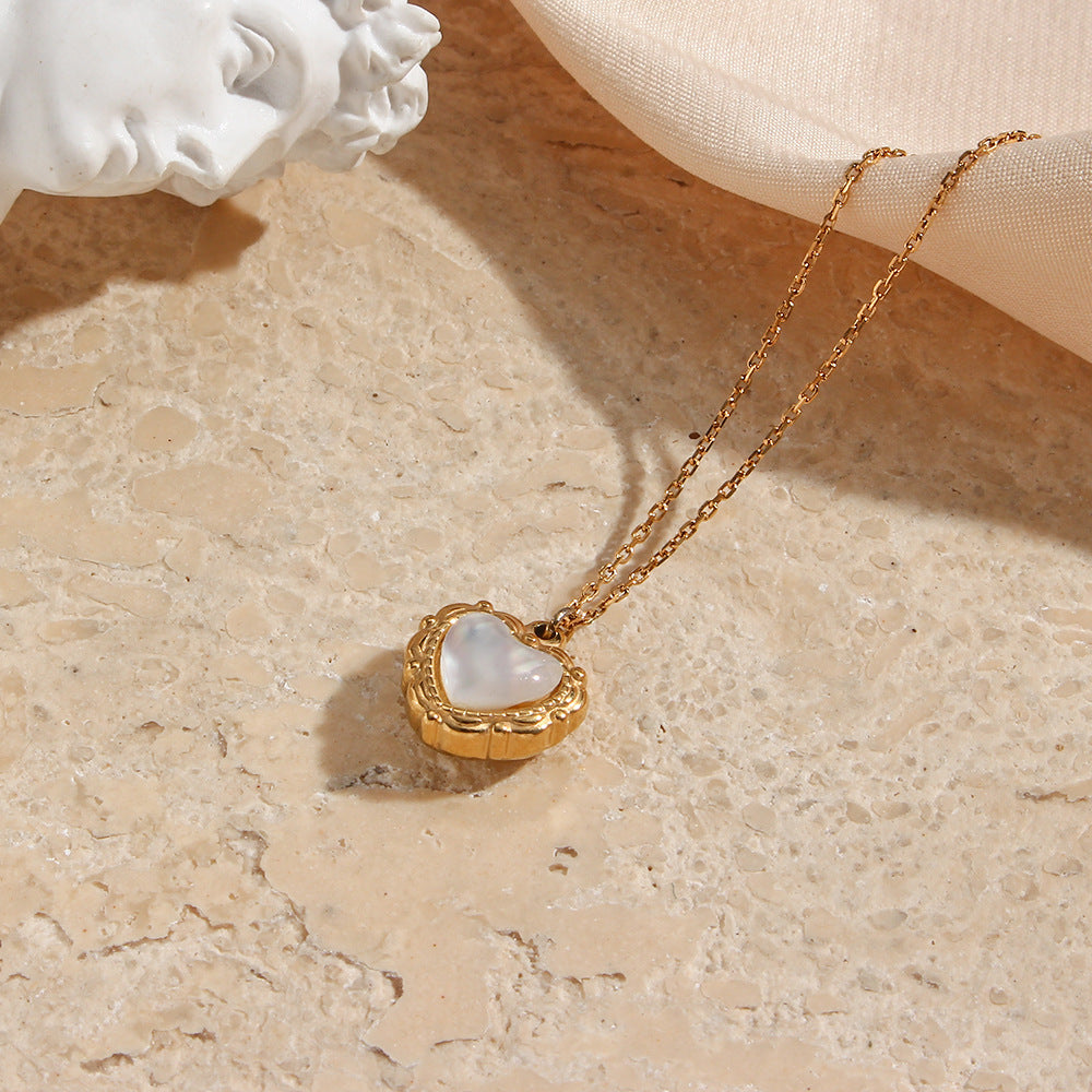 Luxury Pendant 18k Gold Plated Love Necklace