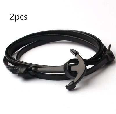 Anchor Bracelet Umbrella Black Pirate Anchor Hand Strap