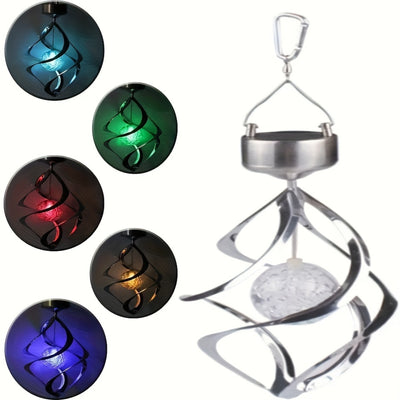 Wind Spinner Solar Light