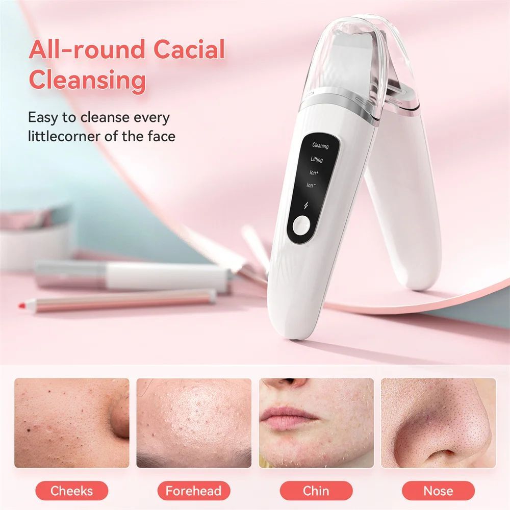 Facial Skin Exfoliator Scraper and Blackhead Remover