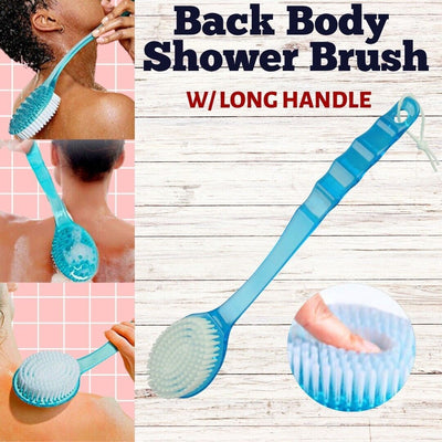 Long Handle Bath and Shower Body Massage Brush