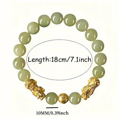 The Gold Pixiu Bracelet Is Suitable for those who Pursue Traditional Auspicious Meanings