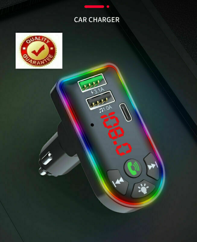 Car Bluetooth 5.0 MP3 Player FM Transmitter Radio