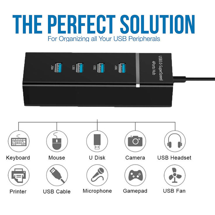 High Speed Multi Splitter USB Adapter