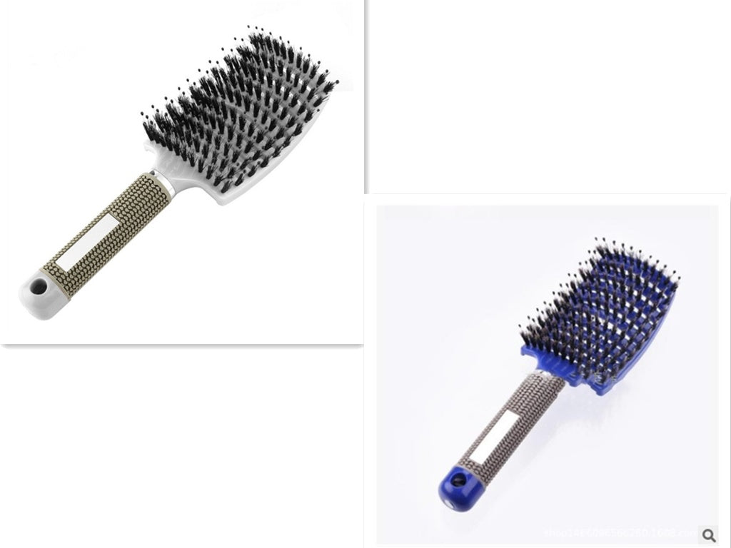 Womens Detangler Hair Brush Bristle Nylon Scalp Massage Teaser