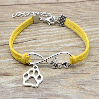 Hand-woven Infinite Love Pet Bracelet