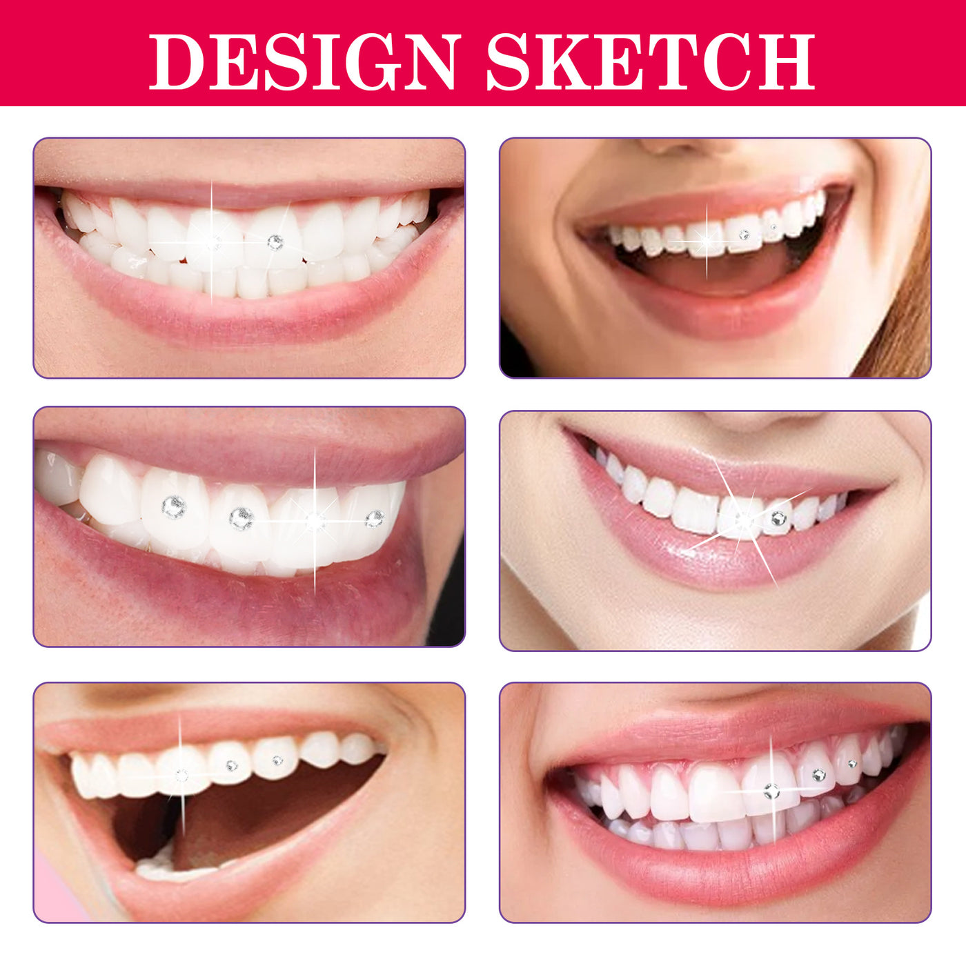 Complete Teeth Gems Kit for DIY Tooth Decoration