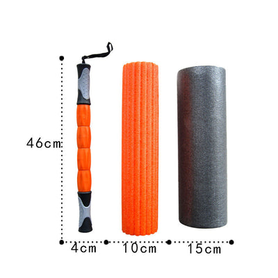 PE 3 in 1 Yoga Pillar Set Foam Shaft