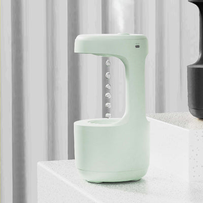 Bedroom Anti-Gravity Humidifier with Clock