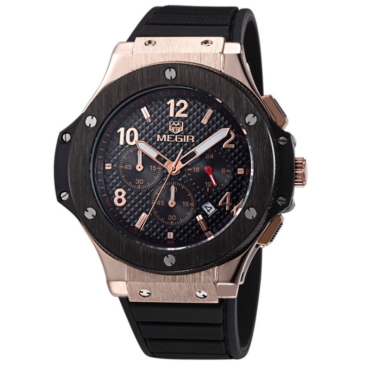 Luxury Quartz Military Chronograph Sports Watch