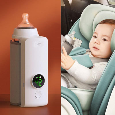 Portable Wireless Rechargeable Baby Bottle Warmer USB Charging and Heating Bag