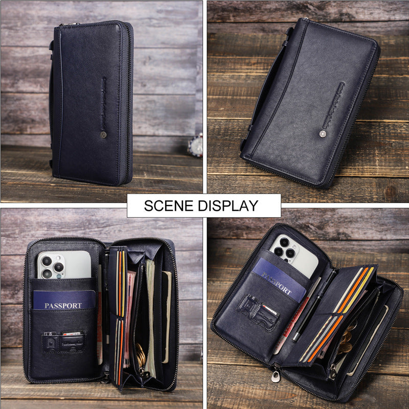 Cowhide Men's Multifunctional Wallet