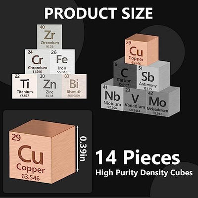 Periodic Table Of Elements Cube Collection