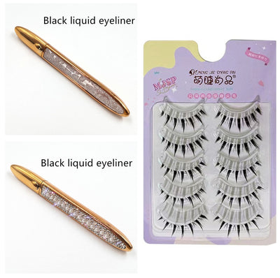 False Eyelashes Self-adhesive Eyeliner Multi-color