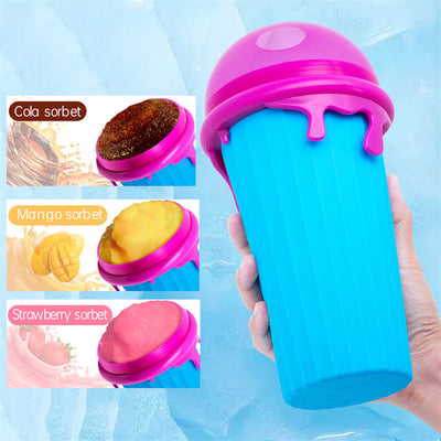 500ml Large Capacity Fast Cooling Magic Ice Cream Slushy Maker