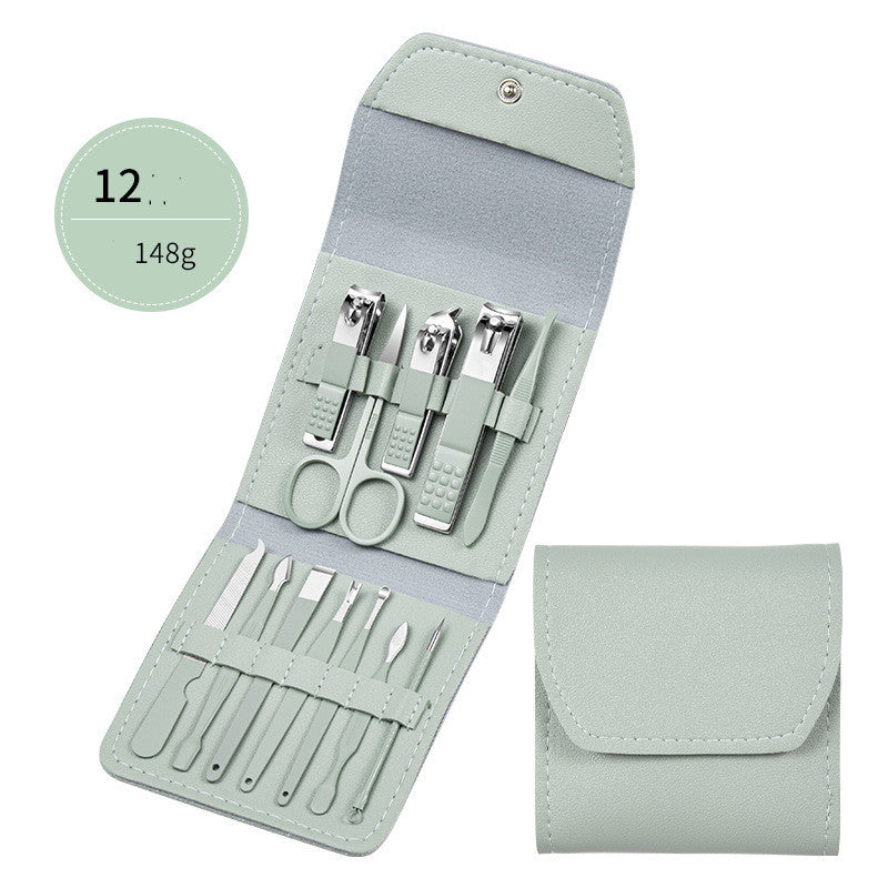 Professional Nail Care Set – Stainless Steel Clippers, Trimmers & Pedicure Tools