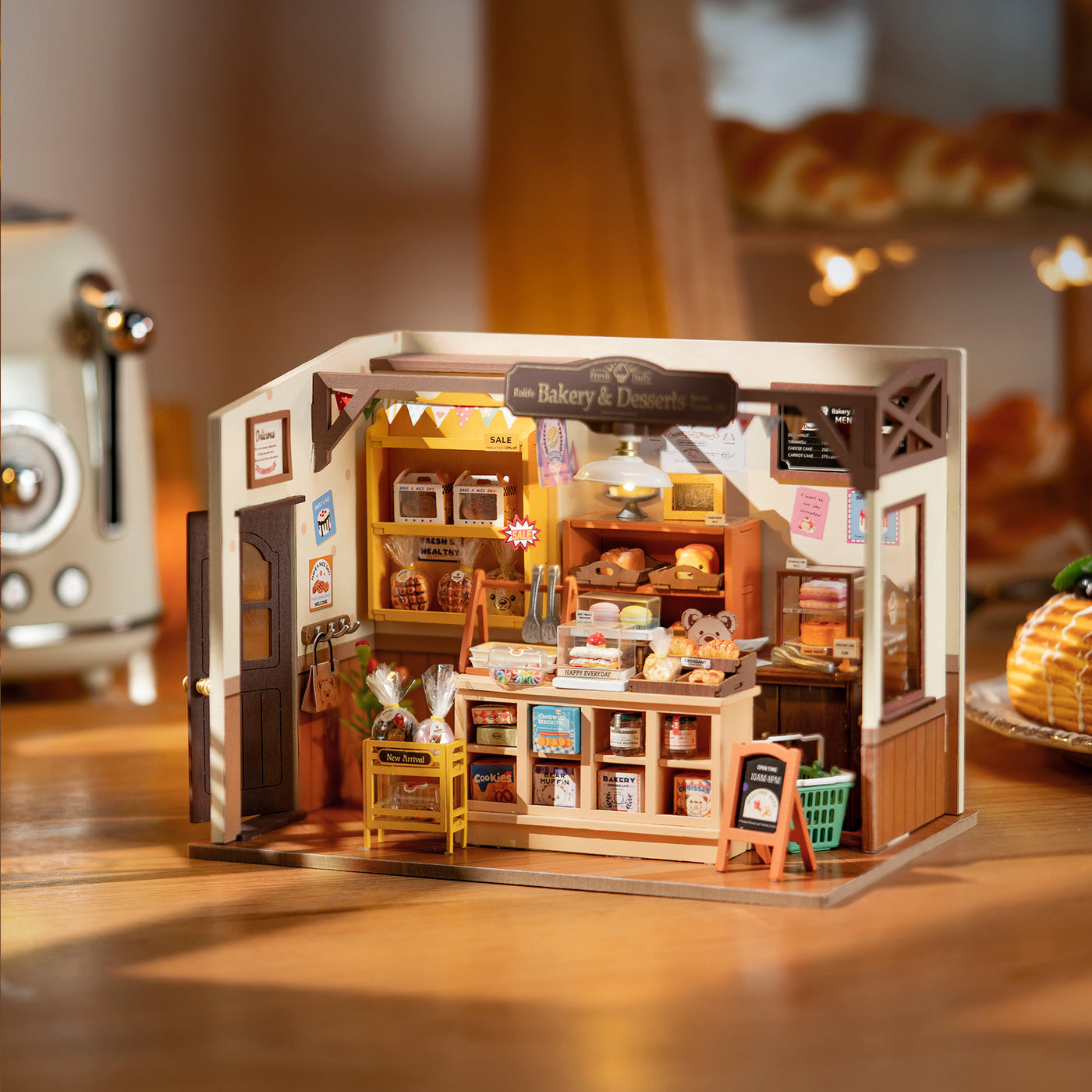 DIY Miniature House for Kids 3D Wooden Toy