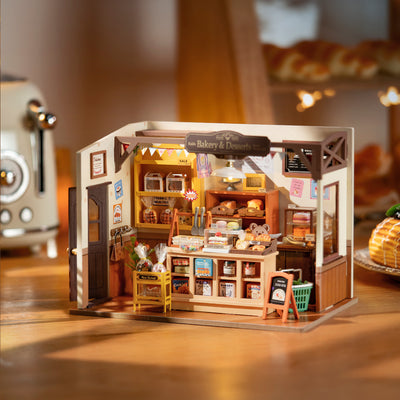 DIY Miniature House for Kids 3D Wooden Toy