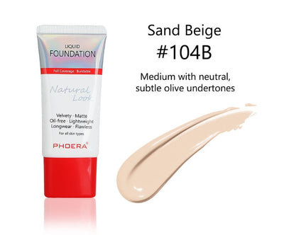 Tube Liquid Foundation, Matte, Silky