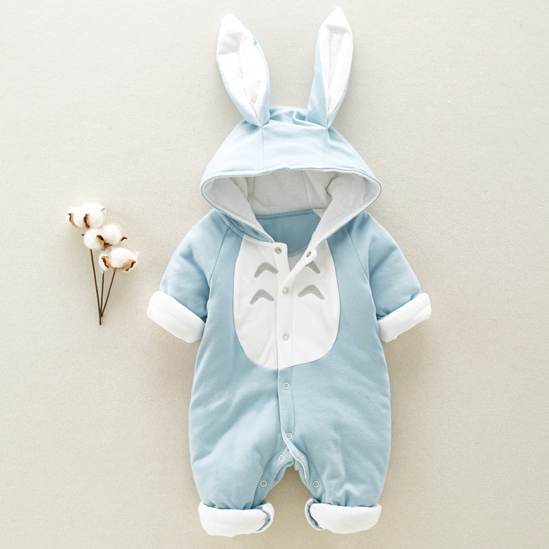 Cotton Padded Baby Romper