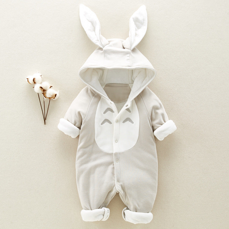 Cotton Padded Baby Romper