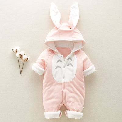 Cotton Padded Baby Romper