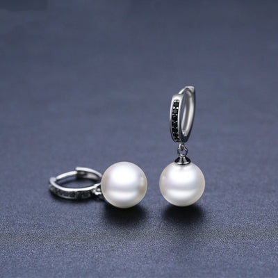 Trendy Round Ball Stud Earrings Minimalist Design