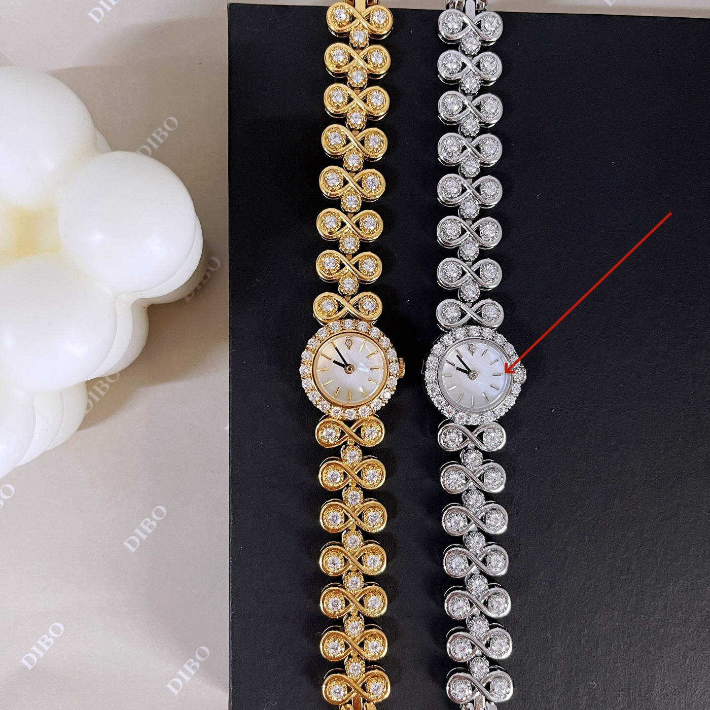 Antique Luxury Diamond Quartz Women's Watch