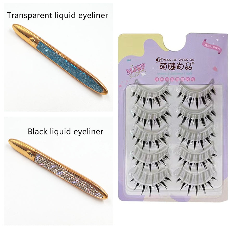 False Eyelashes Self-adhesive Eyeliner Multi-color