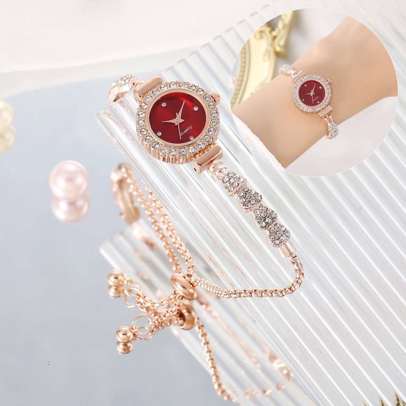 Fashion Luxury Women's Bracelet Wrist Watch