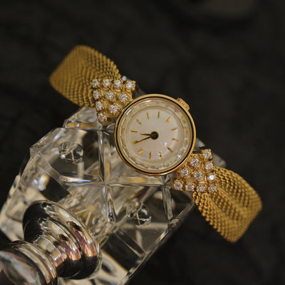 Vintage Kaleidoscope Diamond Quartz Women's Watch