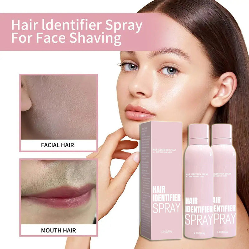 Hair Identifier Set for Face Shaving Moisturizing Dermaplaner Spray Skin Care