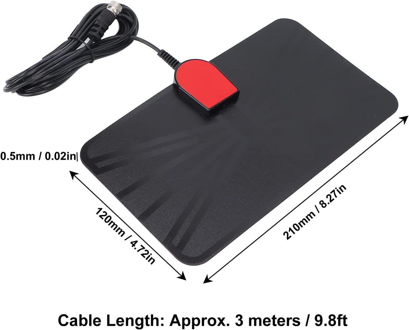 Digital Indoor 1080P 4K HD TV Antenna