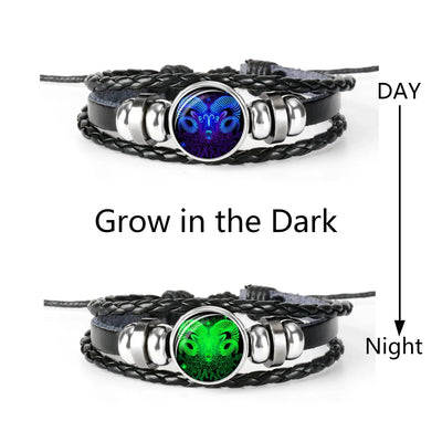 12 Constellations Luminous Bracelet