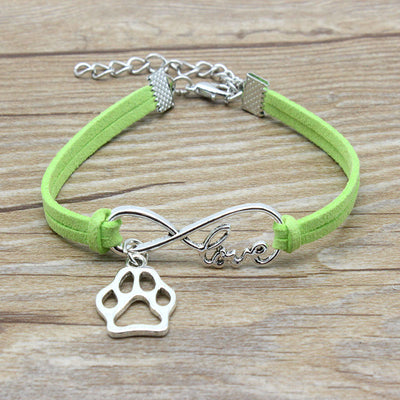 Hand-woven Infinite Love Pet Bracelet