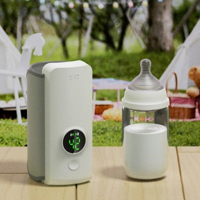 Portable Wireless Rechargeable Baby Bottle Warmer USB Charging and Heating Bag