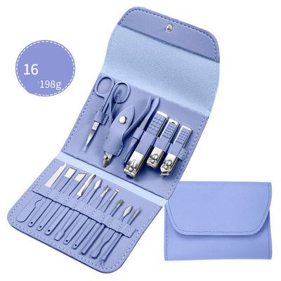 Professional Nail Care Set – Stainless Steel Clippers, Trimmers & Pedicure Tools