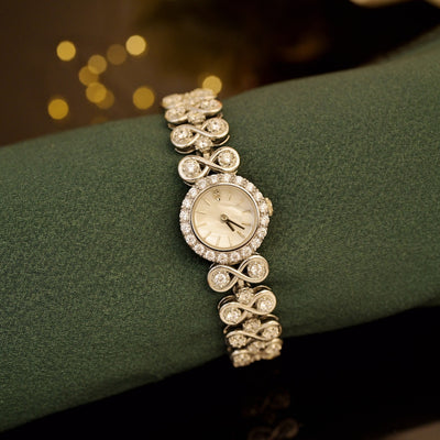 Antique Luxury Diamond Quartz Women's Watch