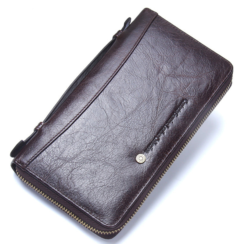 Cowhide Men's Multifunctional Wallet