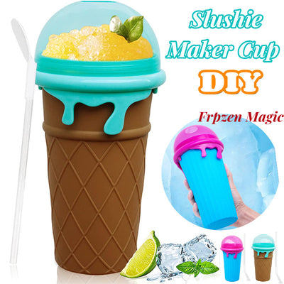 500ml Large Capacity Fast Cooling Magic Ice Cream Slushy Maker